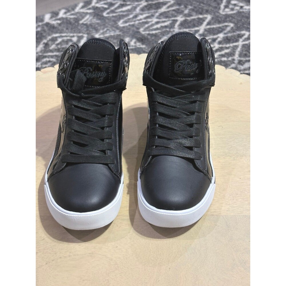 Pastry Pop Tart Grid High-top Dance Sneakers | Size 6.5 Black | PA201090